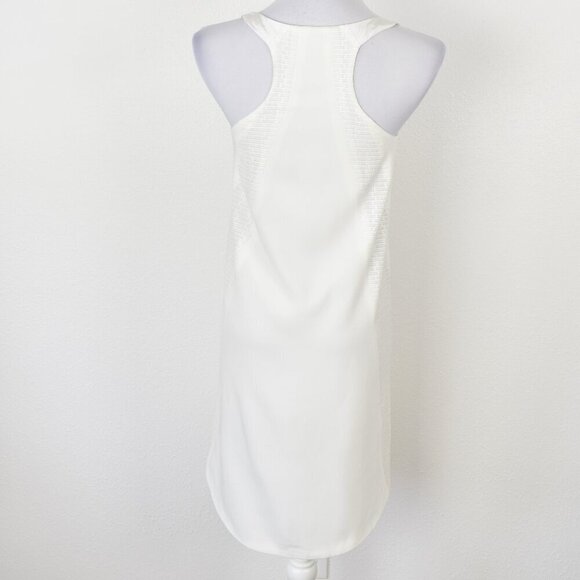 Rag & Bone Chieftain Textured Panel Racerback Tank Shift Mini Dress - 0 - Picture 8 of 9